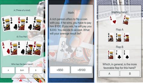 advanced poker training app.
